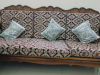 Shegun wooden sofa with foam cover